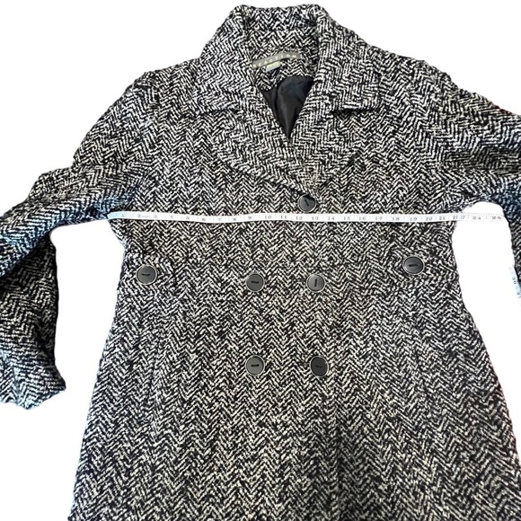 Kenneth Cole Reaction Black & White Herringbone Jacket XXL - Picture 8 of 10